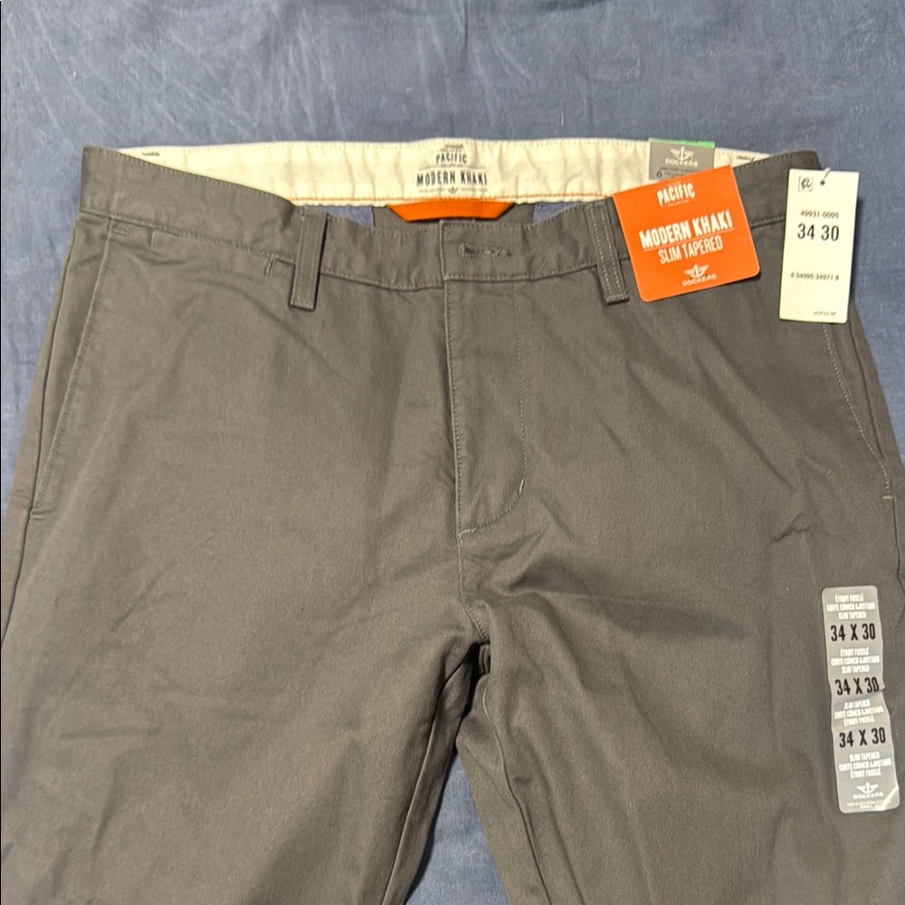 Men’s Dockers Gray Khaki pants 34x30